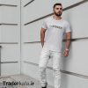 تیشرت سفید طرح فارکس کد T1003