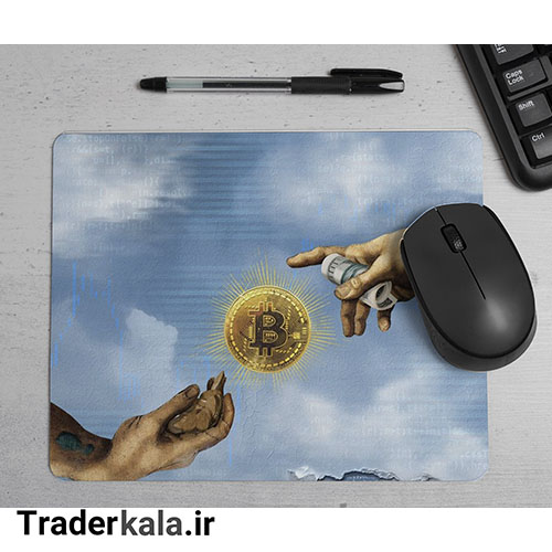 ماوس پد طرح بیت کوین کدMP1064