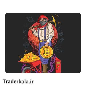 ماوس پد طرح بیت کوین کدMP1070