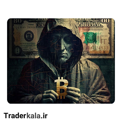 ماوس پد طرح بیت کوین کدMP1087