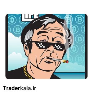ماوس پد طرح بیت کوین کدMP1089