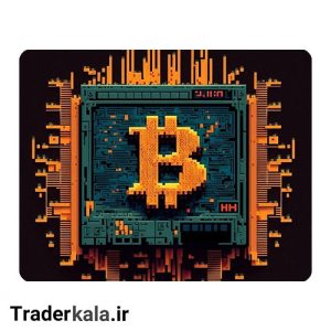 ماوس پد طرح بیت کوین کدMP1096