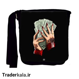 کیف رودوشی طرح پول کدKF1018