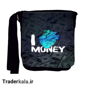 کیف رودوشی طرح پول کدKF1038