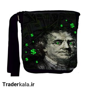 کیف رودوشی طرح پول کدKF1044