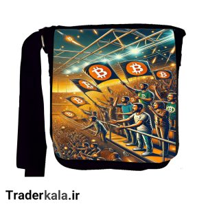 کیف رودوشی طرح بیت کوین کدKF1174