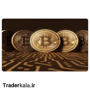 ماوس پد مخصوص بازی طرح بیت کوین کد MPB1049