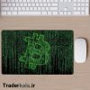 ماوس پد مخصوص بازی طرح بیت کوین کد MPB1065