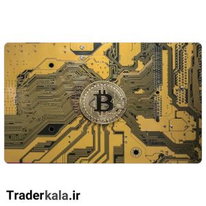 ماوس پد مخصوص بازی طرح بیت کوین کد MPB1073