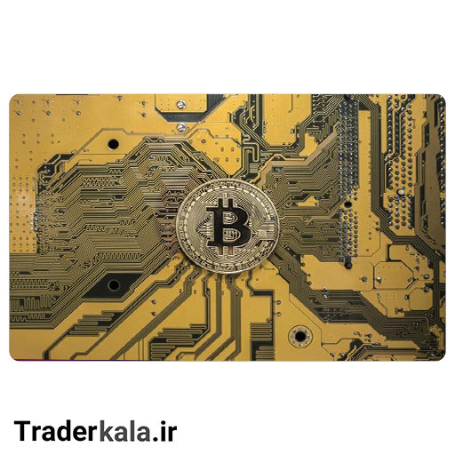 ماوس پد مخصوص بازی طرح بیت کوین کد MPB1073