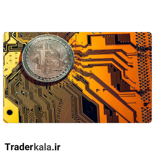 ماوس پد مخصوص بازی طرح بیت کوین کد MPB1099
