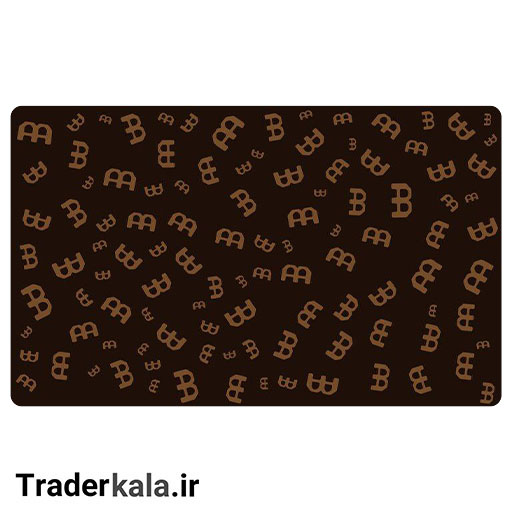 ماوس پد مخصوص بازی طرح بیت کوین کد MPB1137