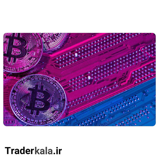 ماوس پد مخصوص بازی طرح بیت کوین کد MPB1130