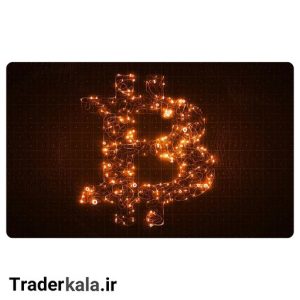 ماوس پد مخصوص بازی طرح بیت کوین کد MPB1139