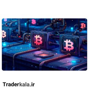 ماوس پد مخصوص بازی طرح بیت کوین کد MPB1133