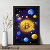 تابلو تریدرکالا طرح بیت کوین کد T1011