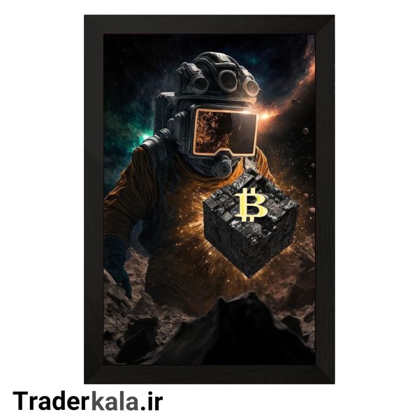 تابلو تریدرکالا طرح بیت کوین کد T1035